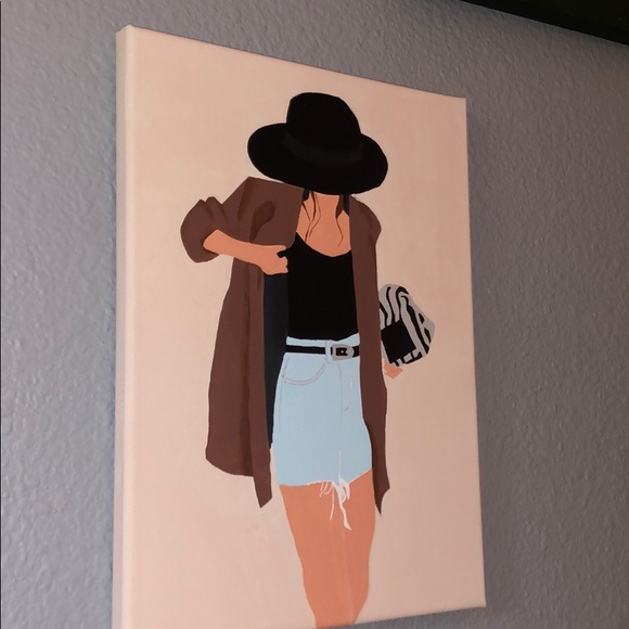 9 x 12 Handpainted Canvas - Picture 5 of 5